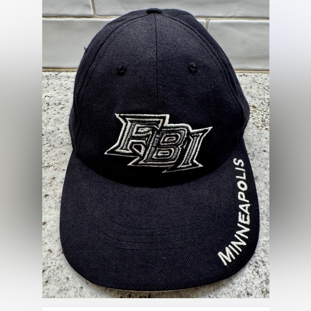 FBI Minneapolis Hostage Negotiations Baseball Hat Black